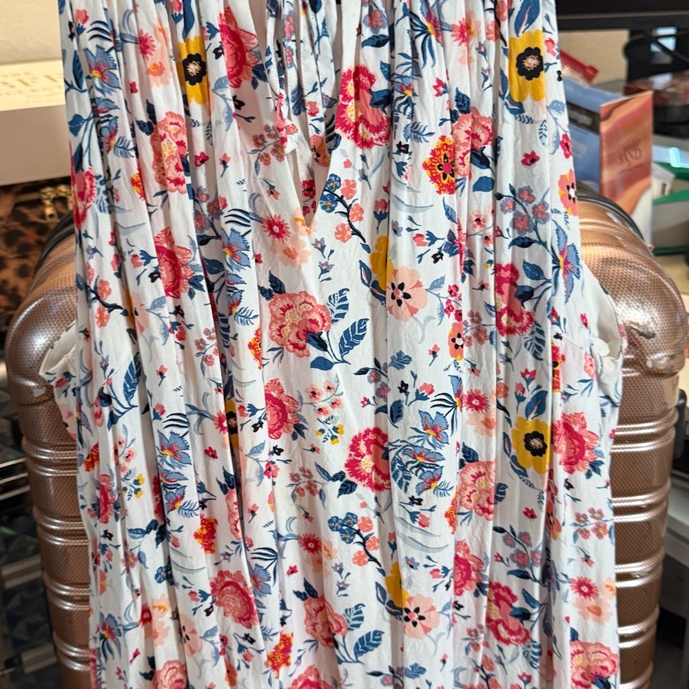 Lane Bryant Multicolor Floral Top